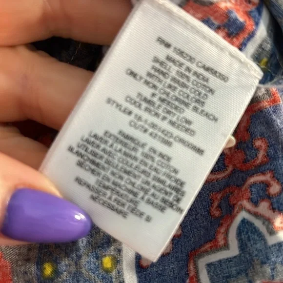 Joie Chisuzu Maxi Dress Smocked Chest Sleeveless Wide Straps Cotton Size Small - Picture 9 of 12